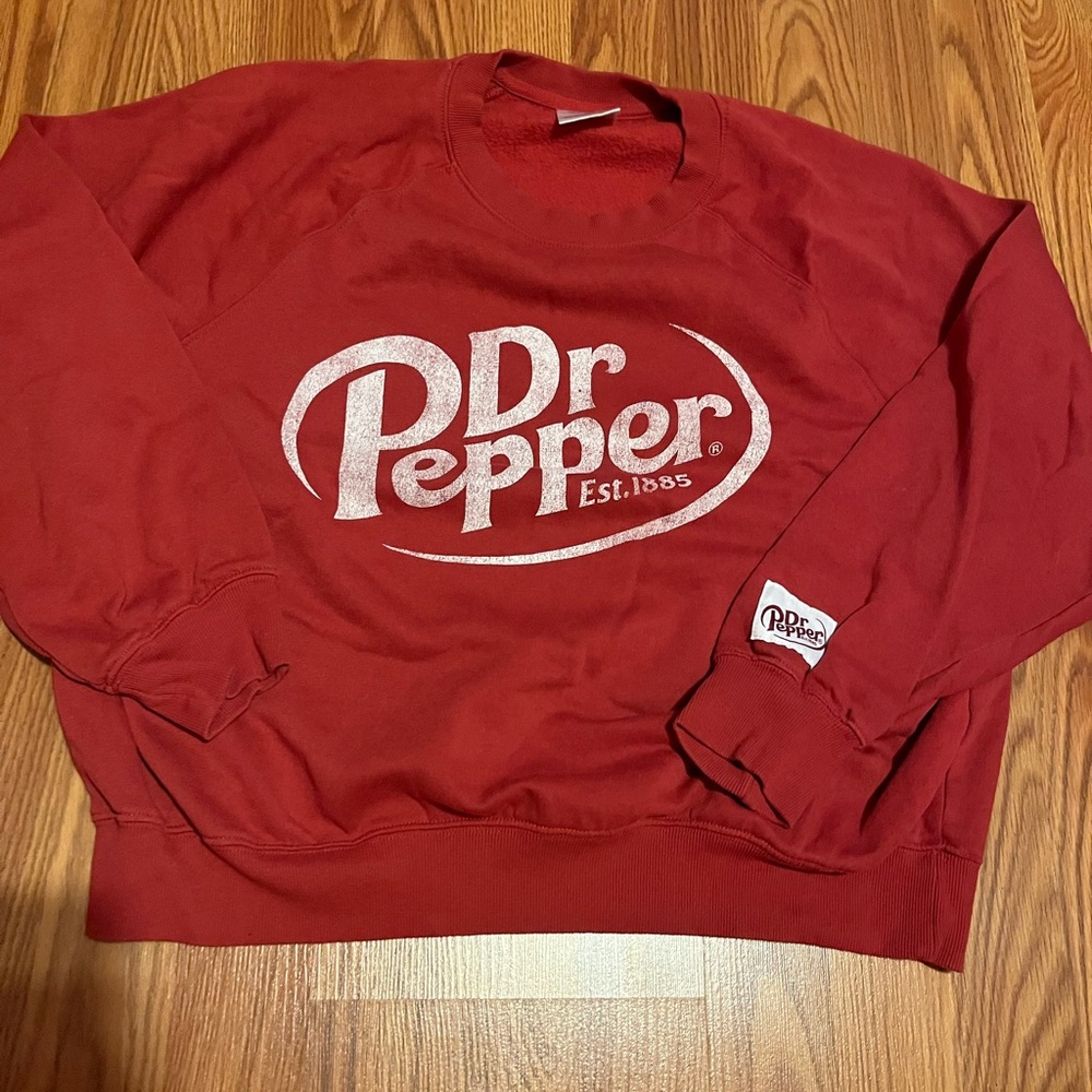 Dr Pepper Kids Red Sweatshirt
